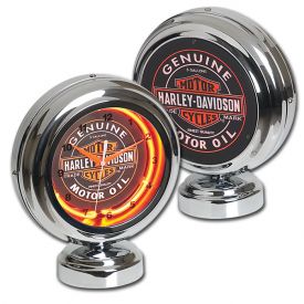 Enlarge Harley-Davidson� HDL-16621 - Oil Can Table Top Neon Clock