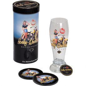 Enlarge Harley-Davidson� HDL-18706 - American Beauty Pilsner Gift Set - Dottie