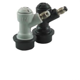 Enlarge Ball Lock Cornelius Keg Home Brew Keg Tap - 1/4in. MFL
