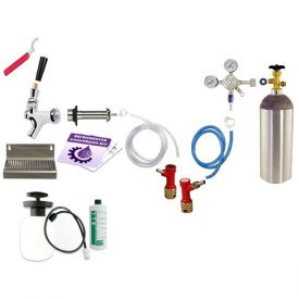 Enlarge Kegco Ultimate Door Mount Kegerator Keg Tap Conversion Kit - Pin Lock