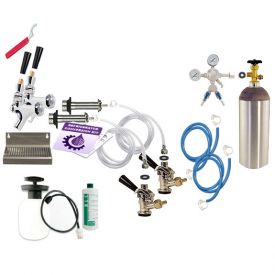 Enlarge Kegco Ultimate Door Mount Kegerator 2 Tap Conversion Kit