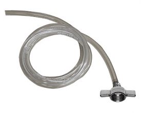 Enlarge 5 Feet of 3/16 Inch I.d. Beer Line Assembly with Wingnut