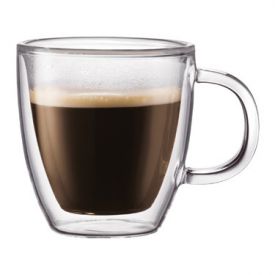 Enlarge Bodum 10604-10US4 BISTRO 2 Pcs. Double Wall Coffee Mug, 0.3 L.
