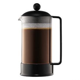 Enlarge Bodum 1548-01US BRAZIL 8 Cup Glass French Press, 1 L.