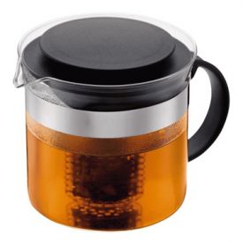 Enlarge Bodum 1875-01 BISTRO NOUVEAU 4 Cup Tea Pot, 1 L.
