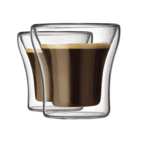 Enlarge Bodum 4554-10US ASSAM Double Wall Espresso Shot Glass, 0.2 L.