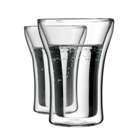 Enlarge Bodum 4556-10 ASSAM 2 Pcs. Double Wall Medium Glass, 0.25 L.