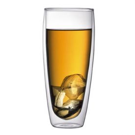 Enlarge Bodum 4563-10US PAVINA 2 pcs. Double Wall Ice Tea Glass, 0.6 L.
