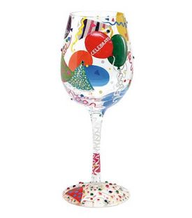 Enlarge Celebrate Wine Glass by Lolita Love My Wine Stemware Collection