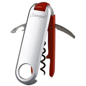Enlarge Screwpull CM-100-67 Cherry Red Compact Corkscrew