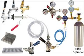 Enlarge Custom Door Mount Kegerator Keg Tap Conversion Kit