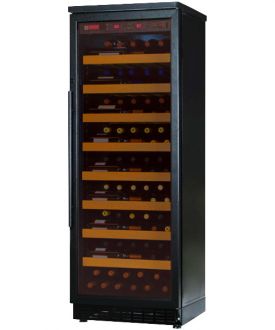 Enlarge Allavino CWR271-1BB 107 Bottle Single-Zone Wine Cellar Refrigerator - Black Cabinet with Black Door