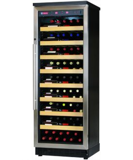Enlarge Allavino CWR270-1BS 107 Bottle Single-Zone Wine Cellar Refrigerator - Black Cabinet with Stainless Steel Door