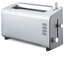 Enlarge DeLonghi DTT312 2-Slice Toaster - Brushed Aluminum and Grey