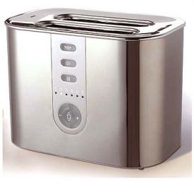 Enlarge DeLonghi DTT720 2-Slice Toaster - Brushed Stainless Steel