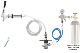 Enlarge Kegco Economy Door Mount Kegerator Keg Tap Conversion Kit