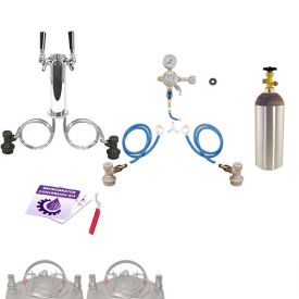 Enlarge Kegco Economy Homebrew 2 Faucet Draft Tower Conversion Kit