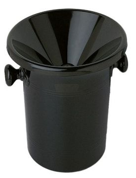 Enlarge Wine Tasting Black Receptacle (Spittoon) with Lid