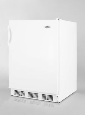 Enlarge Summit AL750 5.5 Cu. Ft. ADA All Refrigerator - White Cabinet & Solid Door