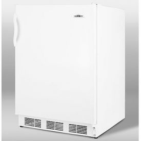 Enlarge Summit CT66 5.3 cf Undercounter Refrigerator-Freezer - White