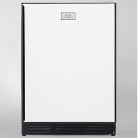 Enlarge Summit CT67 5.3 cf Refriegerator Freezer - White w/Custom Panel Door