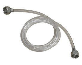 Enlarge 5 Feet of 3/16 Inch I.D. Jumper Line Assembly with 2 Hexnuts