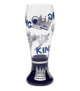 Enlarge King Pilsner Glass by Lolita Gotta Love Beer Collection