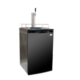 Enlarge Kegco K199B-1 Full Size Kegerator with Black Cabinet and Door