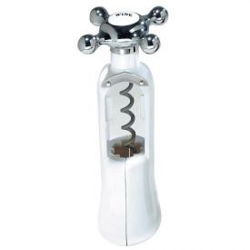 Enlarge Metrokane 5701 White Faucet Corkscrew Opener