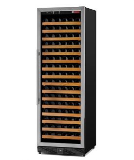 Enlarge Allavino MWR-1681-SSL 170 Bottle Wine Cellar Refrigerator - Bottle Single-Zone Black Cabinet with Stainless Door - Left Hinge