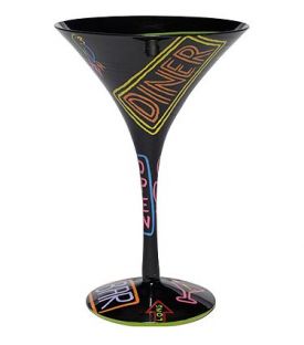 Enlarge Neon-tini Martini Glass by Lolita Love My Martini Collection