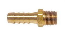 Enlarge Brass Regulator Nipple - 3/8
