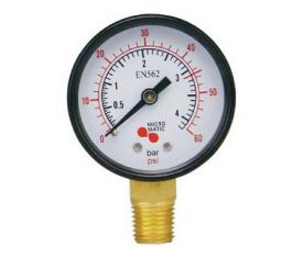 Enlarge 624 - Low Pressure Replacement Gauge - Right Hand Thread