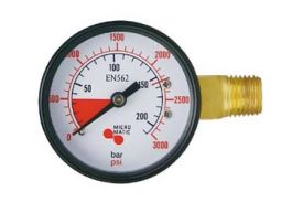 Enlarge 6603 - High Pressure Replacement Gauge - Left Hand Thread