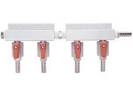 Enlarge 751-019 Aluminum 4-Way Keg Beer Air Line Distributor