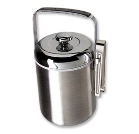 Enlarge Oggi 6518.0 1.9 L. Galaxy Satin Stainless Steel Ice Bucket