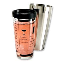Enlarge Oggi 7038.0 Pro Glass/Stainless Steel 15oz Cocktail Shaker