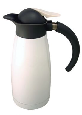 Enlarge Oggi 6565.1 Luna Thermal Coffee Carafes - White