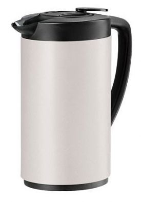 Enlarge Oggi 6566.1 White Oval Stainless Steel Carafe