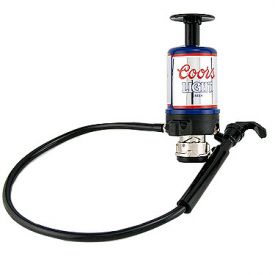 Enlarge 40000C2 - Coors Light Keg Beer Pump Blue Plastic