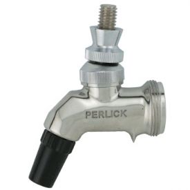 Enlarge Perlick 425S Keg Beer Faucet - Stainless Steel Body w/ Plastic Spout