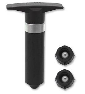 Enlarge Peugeot Single Action Wine Pump w/2 Wine Stoppers