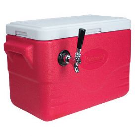 Enlarge CB281R - Single Faucet Jockey Box - 28 Quarts, 50-ft. Stainless Steel Coil