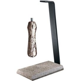 Enlarge Rogar 0422 Desert Sand Granite Table Stand & Handle Set