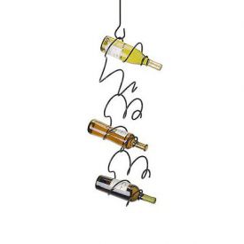 Enlarge Climbing Tendril Wine Rack - Black