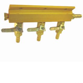 Enlarge 1743 - Aluminum Three-Way Air Distributor without Safety