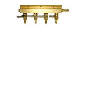 Enlarge 1744 - Aluminum Four-Way Air Distributor without Safety