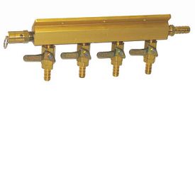 Enlarge 1744S - Aluminum Four-Way Air Distributor with Safety