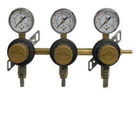 Enlarge T1683ST Three Product Secondary Co2 Regulator by Taprite