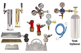 Enlarge Kegco Custom Homebrew Draft Tower Kegerator Conversion Kit